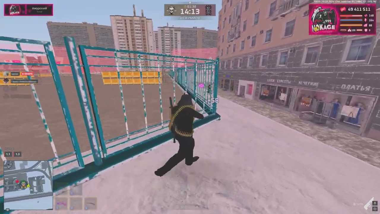 снова пришлось наказывать тупых хаунтедов на территориях некст рп