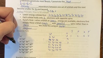 Electron Configurations part 2