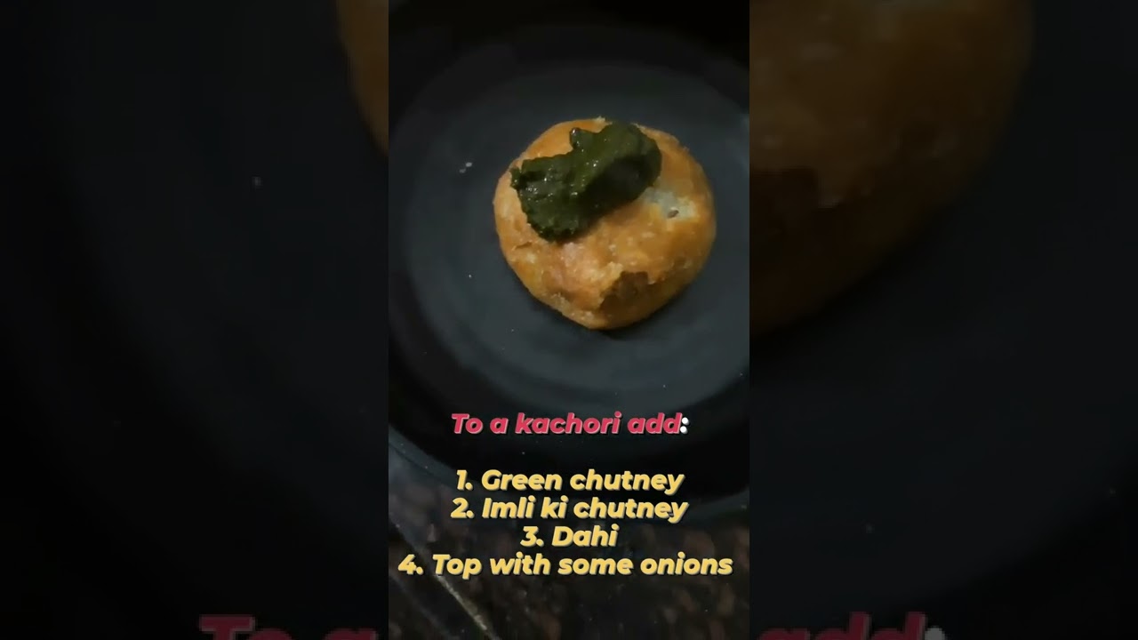 Easy Kachori Chaat| Evening Snacks | Clazkit 