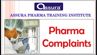 Pharma Complaints | Complaints | Quality | Product