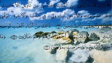سورة يوسف الايات 87 الى 111