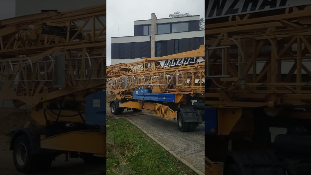 Anlieferung Hochbaukran | Untendreher | 