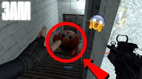 ELMO Chases US in a Parking lot at 3AM!!!!! (Gmod funny moments)