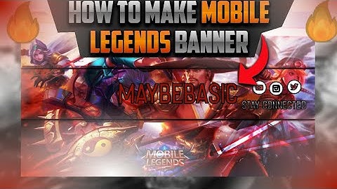 How To Make Mobile Legends Banner (ANDROID)