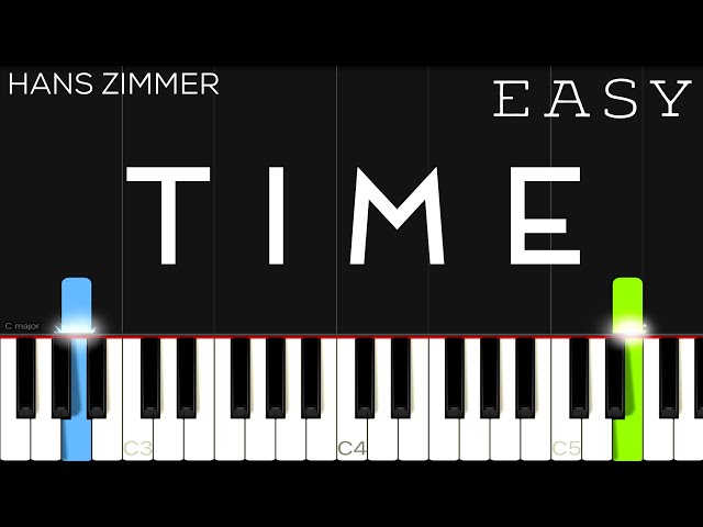 Hans Zimmer - Inception - Time | EASY Piano Tutorial class=
