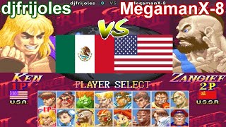 Super Street Fighter II X: Grand Master Challenge - djfrijoles vs MegamanX-8