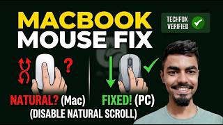 How to Change Mouse Scrolling Direction on MacBook (Disable Natural Scrolling)