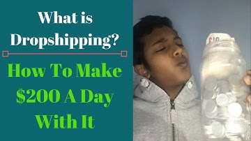 What is Shopify Dropshipping And How to make $200 a day ( Step by Step Breakdown + Product Research0