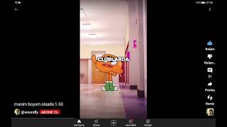 BENIM BOYUM OLSADA 1:50 SENI KALDIRIRIM 1:50 (GUMBALL) Resimi