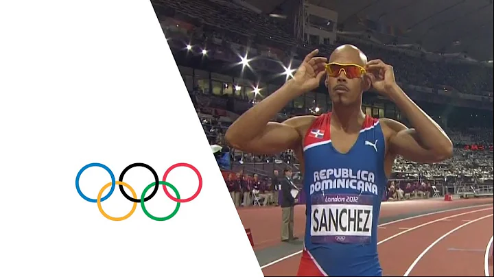 Felix Sanchez Wins Men's 400m Hurdles Gold - Londo...