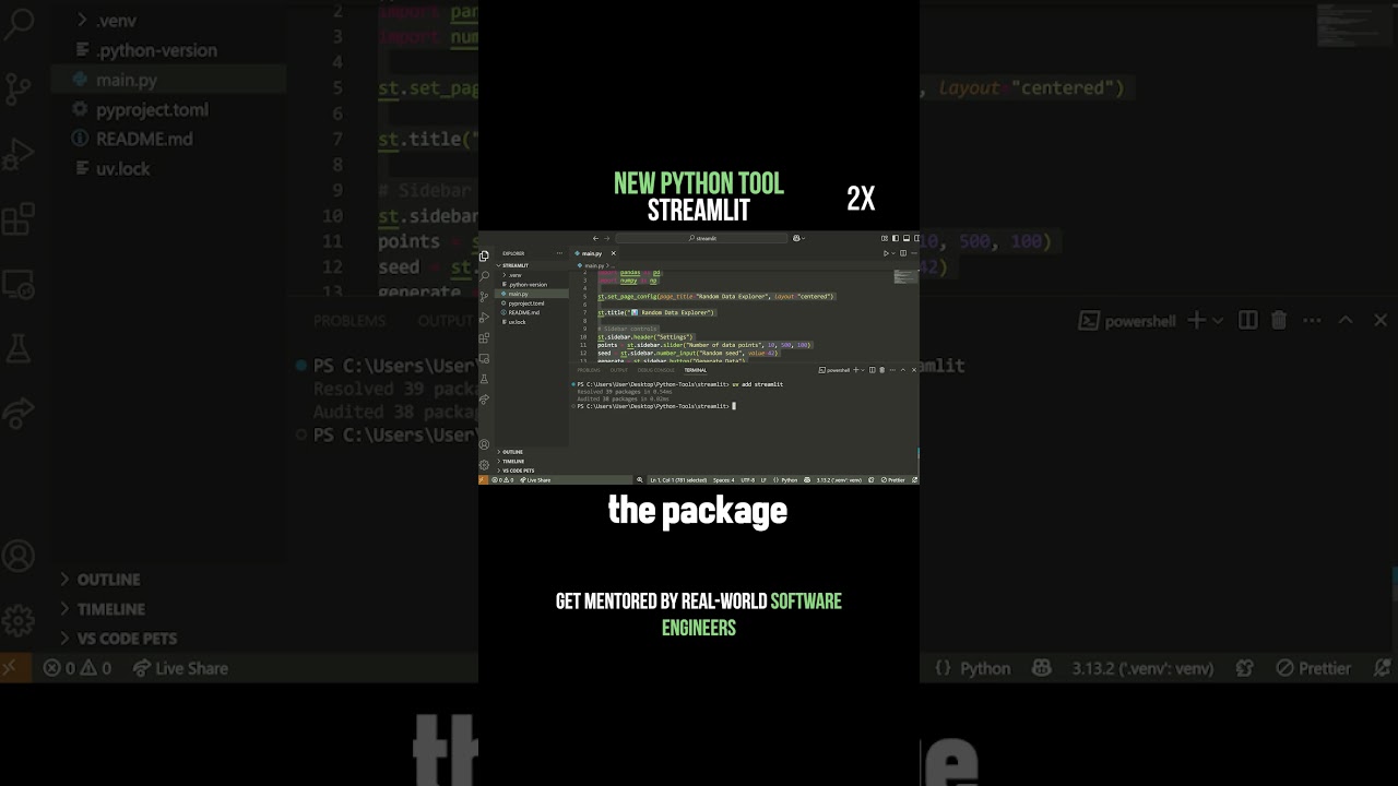 My go-to tool for simple Python websites.