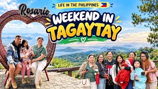 WEEKEND BONDING IN TAGAYTAY WITH THE FAMILY! 🇵🇭 | Life in the Philippines | The Espanas