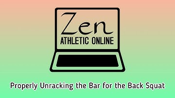 Unracking the Bar - Back Squat