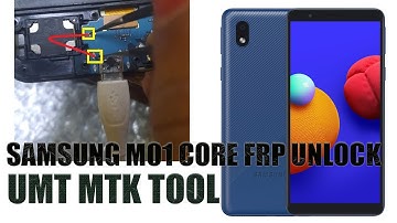 SAMSUNG M01 CORE FRP RESET BY 1 CLICK MTK CPU UMT DONGLE