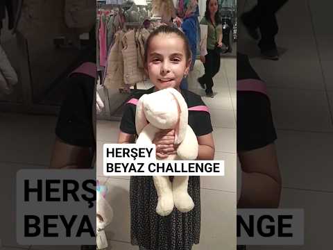 MAĞAZADA HERŞEY BEYAZ CHALLENGE ❤️ #keşfet #challenge #shorts #viral #lcwaikiki #funny