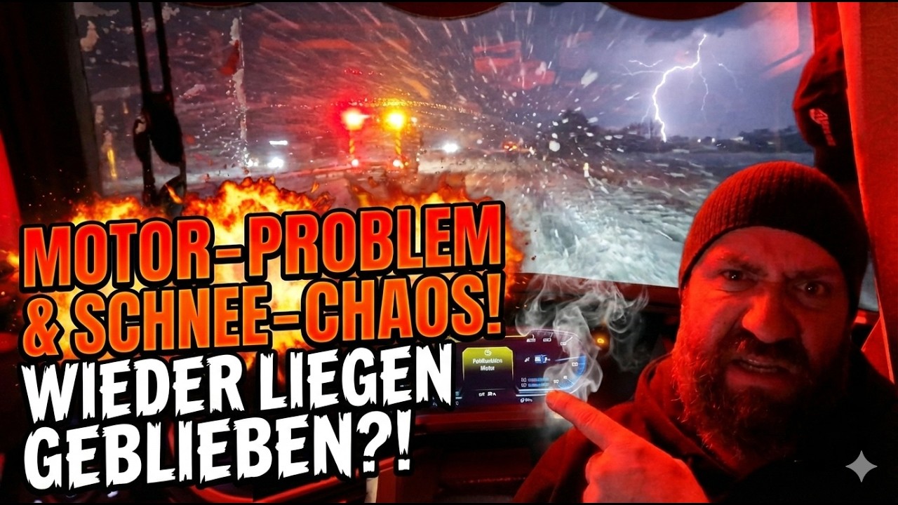 Jetzt kommt doch das Motorproblem beim DAF..... Siggi auf Achse#212