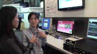 NTT @ IBC2009demo6 映像品質評価技術をデモ（２）