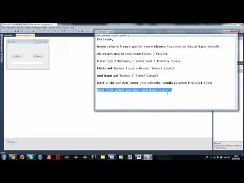 In VisualBasic Spammer programmieren