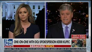 DOJ Spokesperson Kerri Kupec: Attrney General Bill Barr Knows the Trump Family Needs Resolution