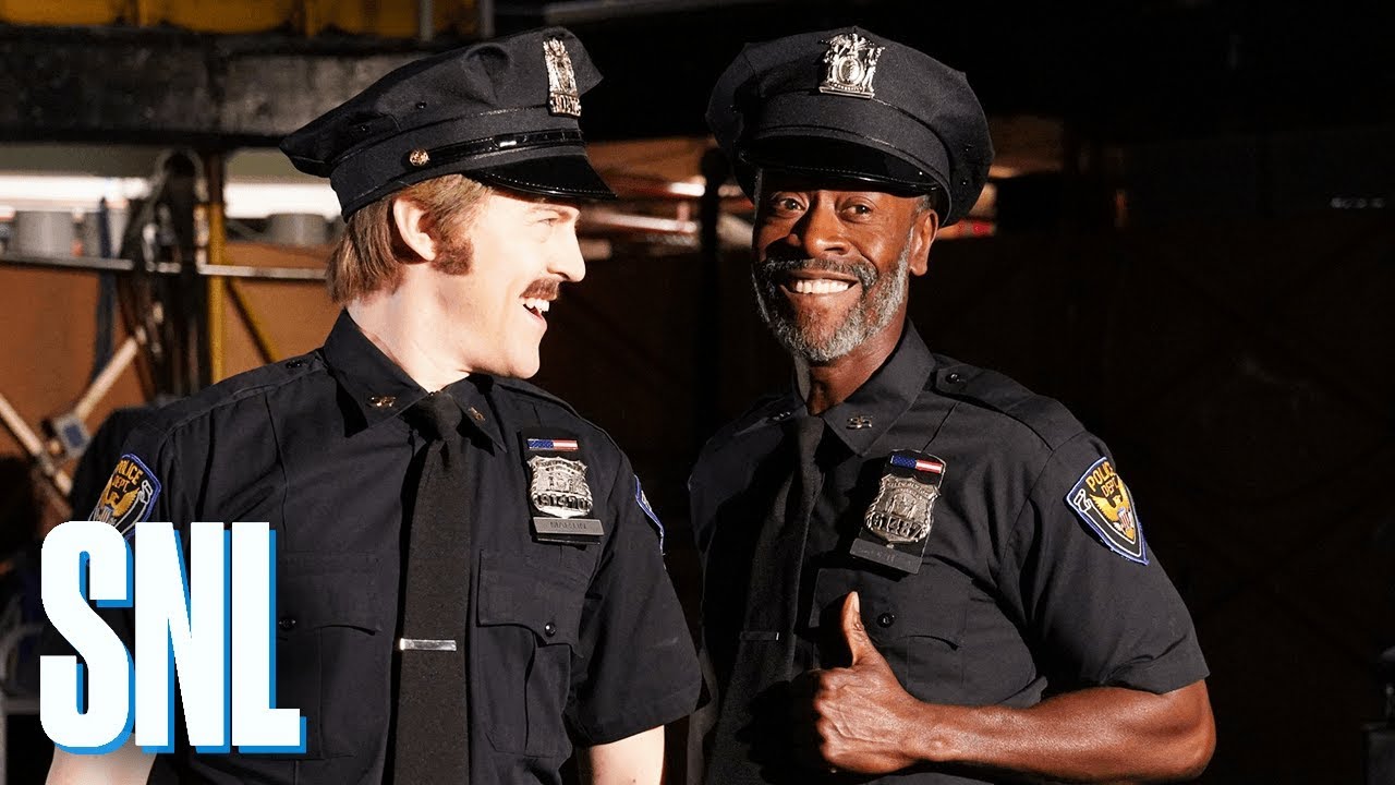 SNL Host Don Cheadle and Alex Moffat Are Buddy Cops