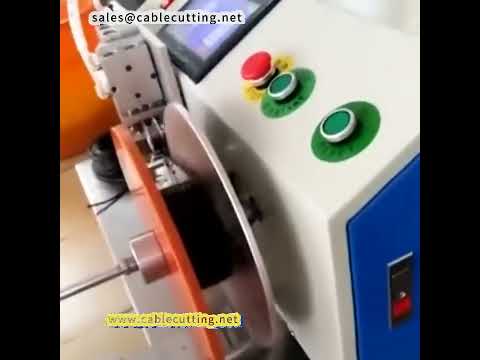 Automatic Meter Winding and Wire Binding Machine for DC Power Cords and Data Wires