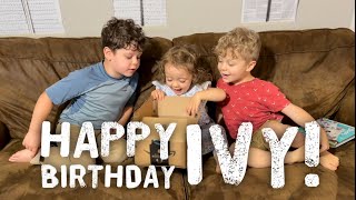 Ivy’s Birthday Week!