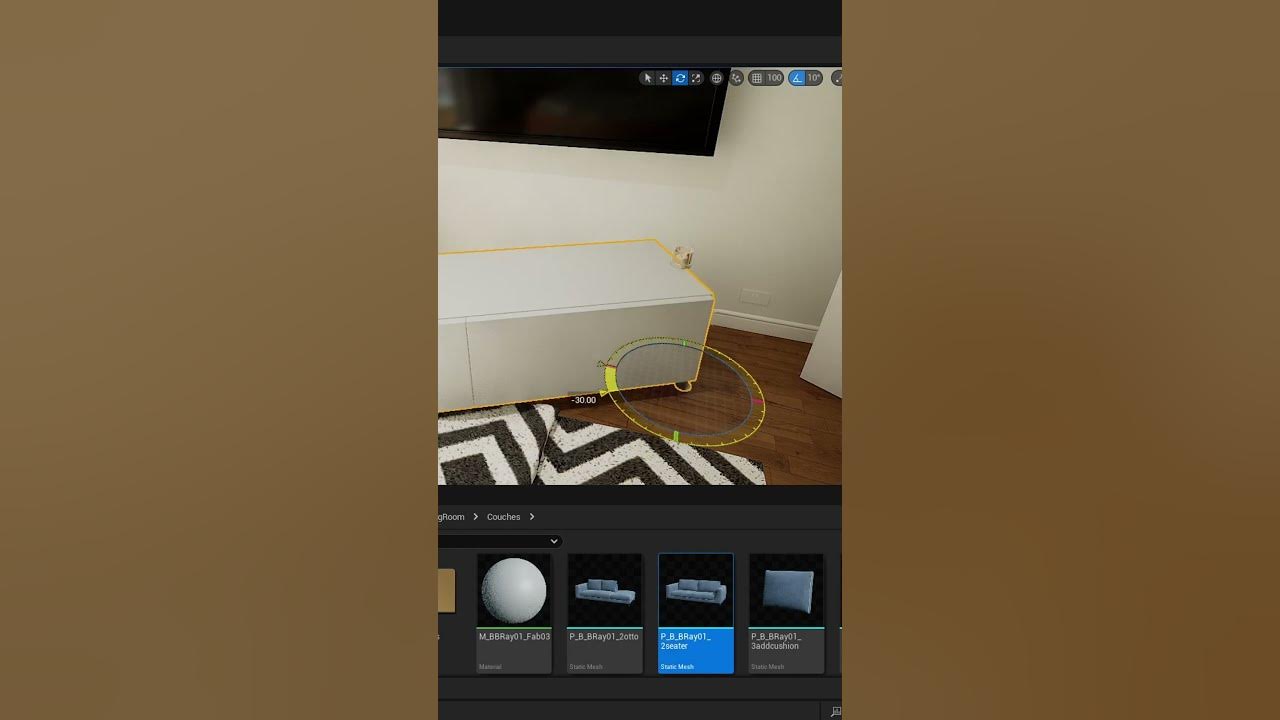 Ue5 change object pivot origin point set pivot offset youtube