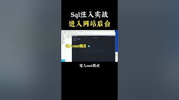 Sql注入进入网站后台实战演示！纯技术科普！ #黑客 #程序员 #网络安全 #计算机 #信息安全