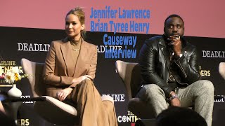 Causeway - Jennifer Lawrence, Brian Tyree Henry, and Lila Neugebauer Interview. November 19 2022