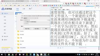 网页版百度云无法调用IDM或者调用IDM仍然下载缓慢的解决方法