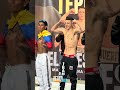El Güerito de Tepito dio el peso y ya está listo para su pelea estelar de mañana.