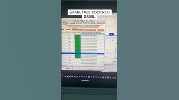 Share free tool reg gmail miễn phí #regclone #autogmail #reggmail