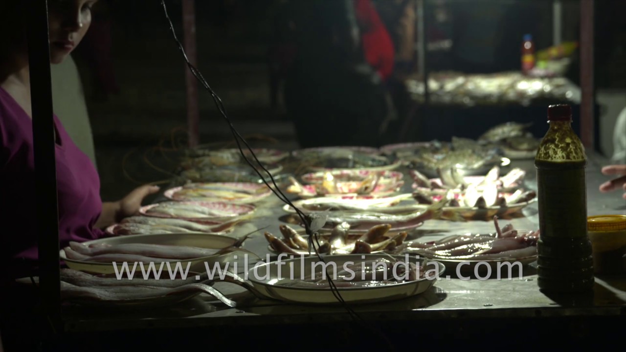 nepal flag Beach side Food Stall | Bakkhali , Bay of Bengal, India