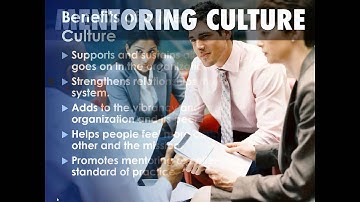 WEBINAR Creating a Mentoring Culture