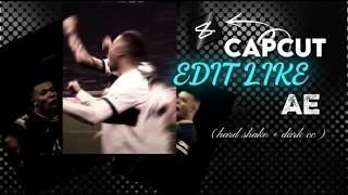Capcut Hard Shake + Dark CC Edit  | Capcut Tutorial