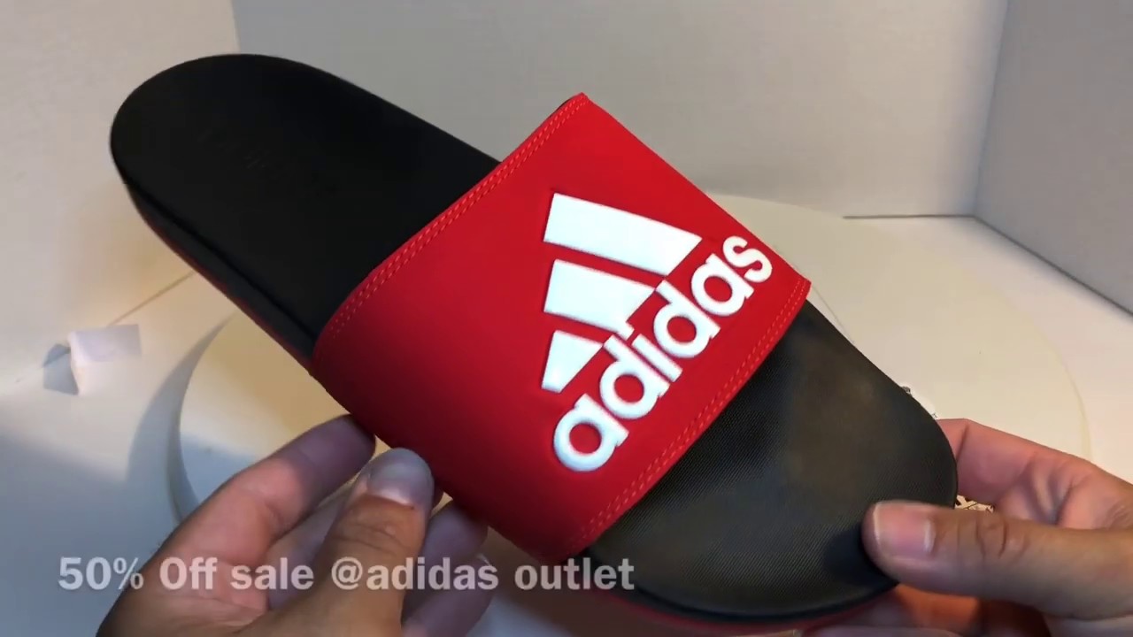 adidas comfort slides sale