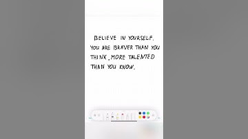 “Believe in yourself, take on your challenges, dig deep within yourself to conquer fears. Never let