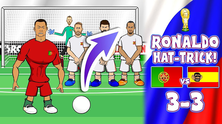 💥RONALDO HAT-TRICK!💥 3-3! Portugal vs Spain (World Cup 2018 Goals Highlights Parody)
