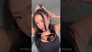 round face things #hair #hairstyle #slickback #hairtutorial #fyp