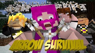 Minecraft ARROW SURVIVAL! Ft. Sky, Ty, and Brice!