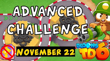 Bloons TD 6 Advanced Challenge | Zofo This Is Actually Hard | No MK No Powers | November 22 2024