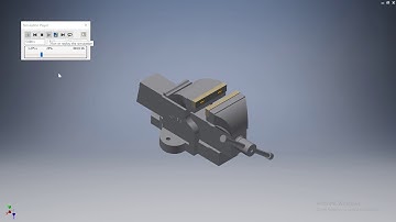 Vise Simulation on Autodesk Inventor