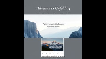 Blogging Website Design 102 Hulak Digital #staticwebsitedesign #webdevelopment #design #travel