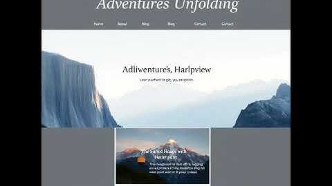 Blogging Website Design 102 Hulak Digital #staticwebsitedesign #webdevelopment #design #travel