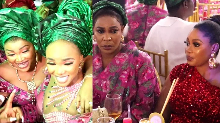 SEE HOW MERCY AIGBE,FAITHIA BALOGUN,IYABO OJO,WUMI TORIOLA TURN UP FOR HOUSE OF PHREEDAH WEDDING