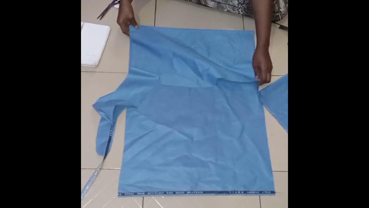 How to Cut and Sew Danshiki for baby boy YouTube