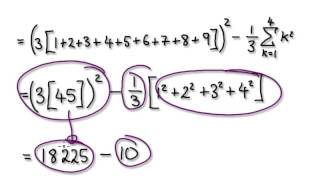Video 1611 - Algebra of Summation - Practice 2