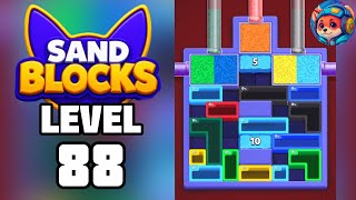 Sand Blocks Level 88 Walkthrough & Solution 