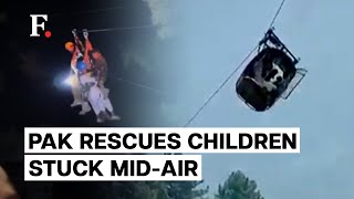 Pakistan Army Rescues Eight Students Stuck Mid-Air In A Cable Car