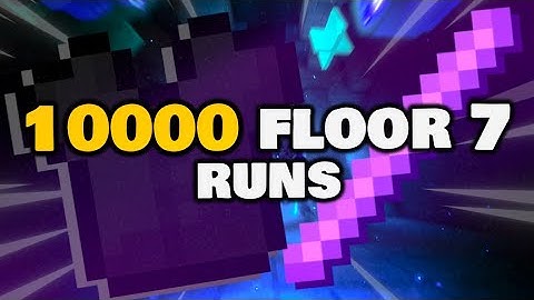 I Beat Floor 7 10,000 Times.... (Hypixel Skyblock)